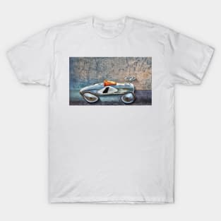 Vintage Silver Toy Race Car T-Shirt